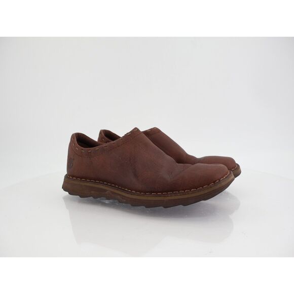 Timberland Smart System Loafers Womens 7M Brown Leather Shoes Size Zip Comfort - Picture 1 of 12